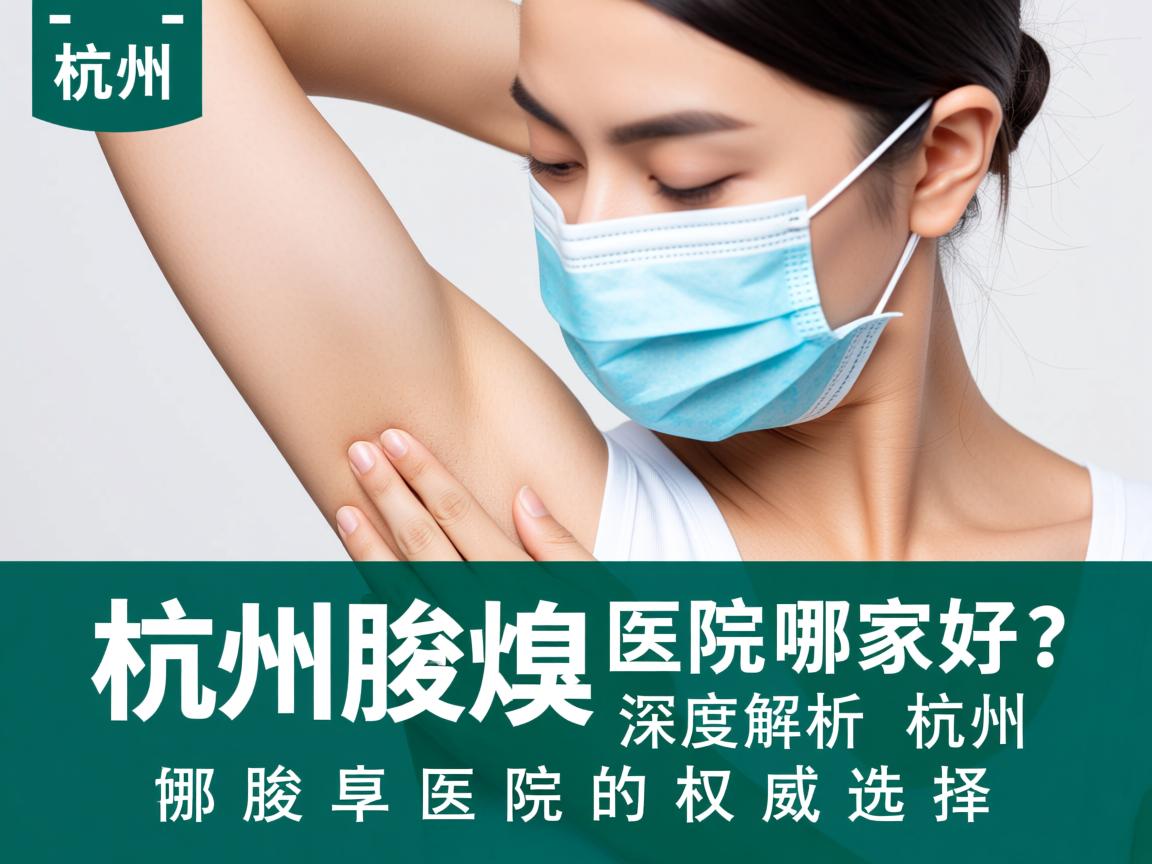 杭州腋臭医院哪家好？深度解析杭州腋臭医院的权威选择