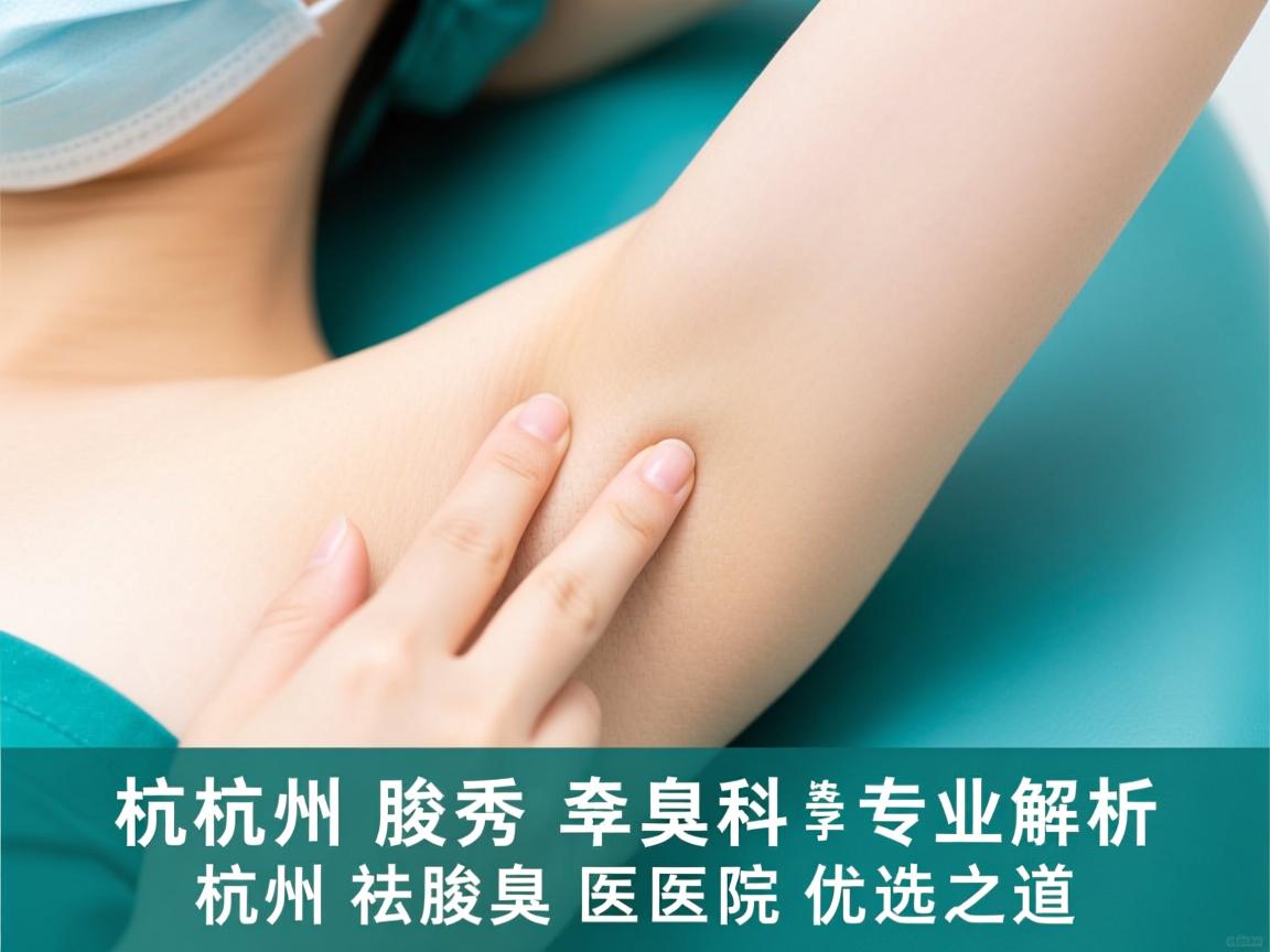 杭州腋秀腋臭专科,专业解析杭州祛腋臭医院的优选之道 杭州腋秀腋臭专科,专业解析杭州祛腋臭医院的优选之道