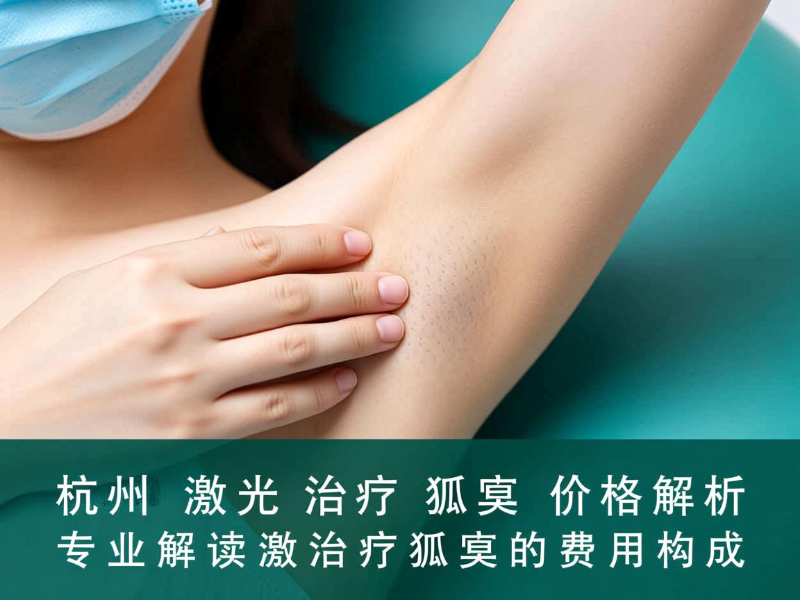 杭州激光治疗狐臭价格解析，专业解读激光治疗狐臭的费用构成
