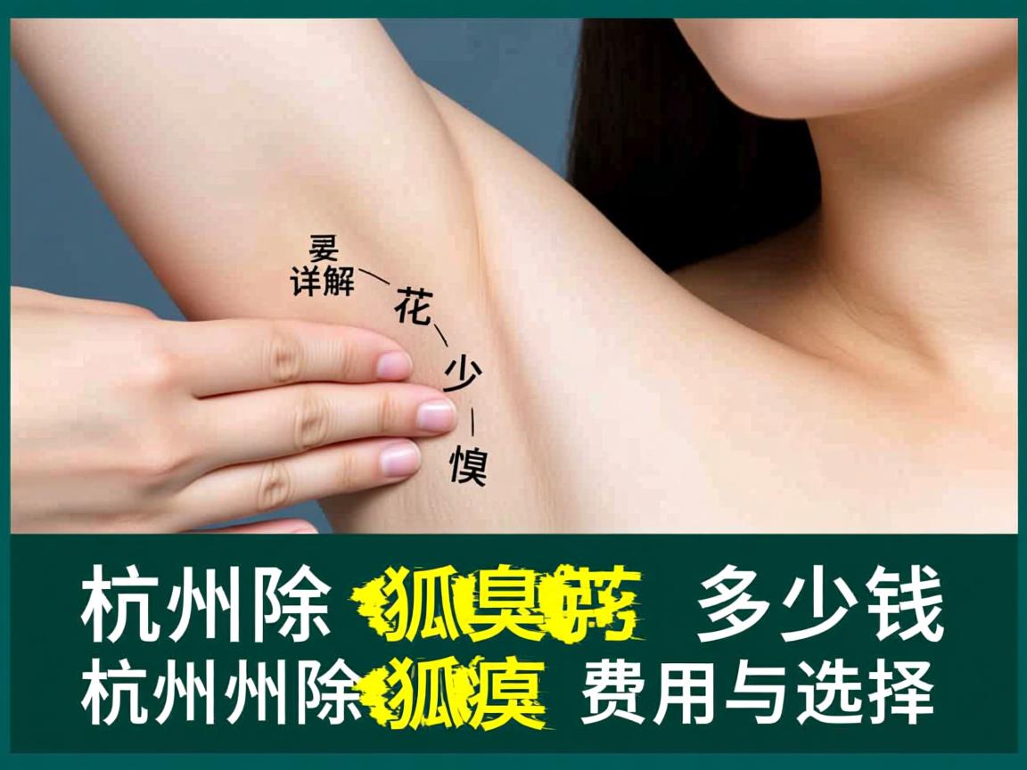 杭州除狐臭花多少钱，详解杭州除狐臭的费用与选择