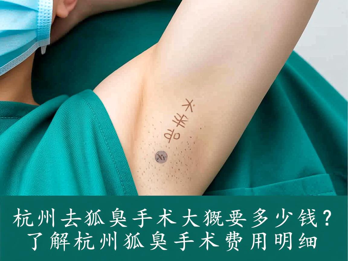 杭州去狐臭手术大概要多少钱?了解杭州狐臭手术费用明细 杭州去狐臭手术大概要多少钱?了解杭州狐臭手术费用明细