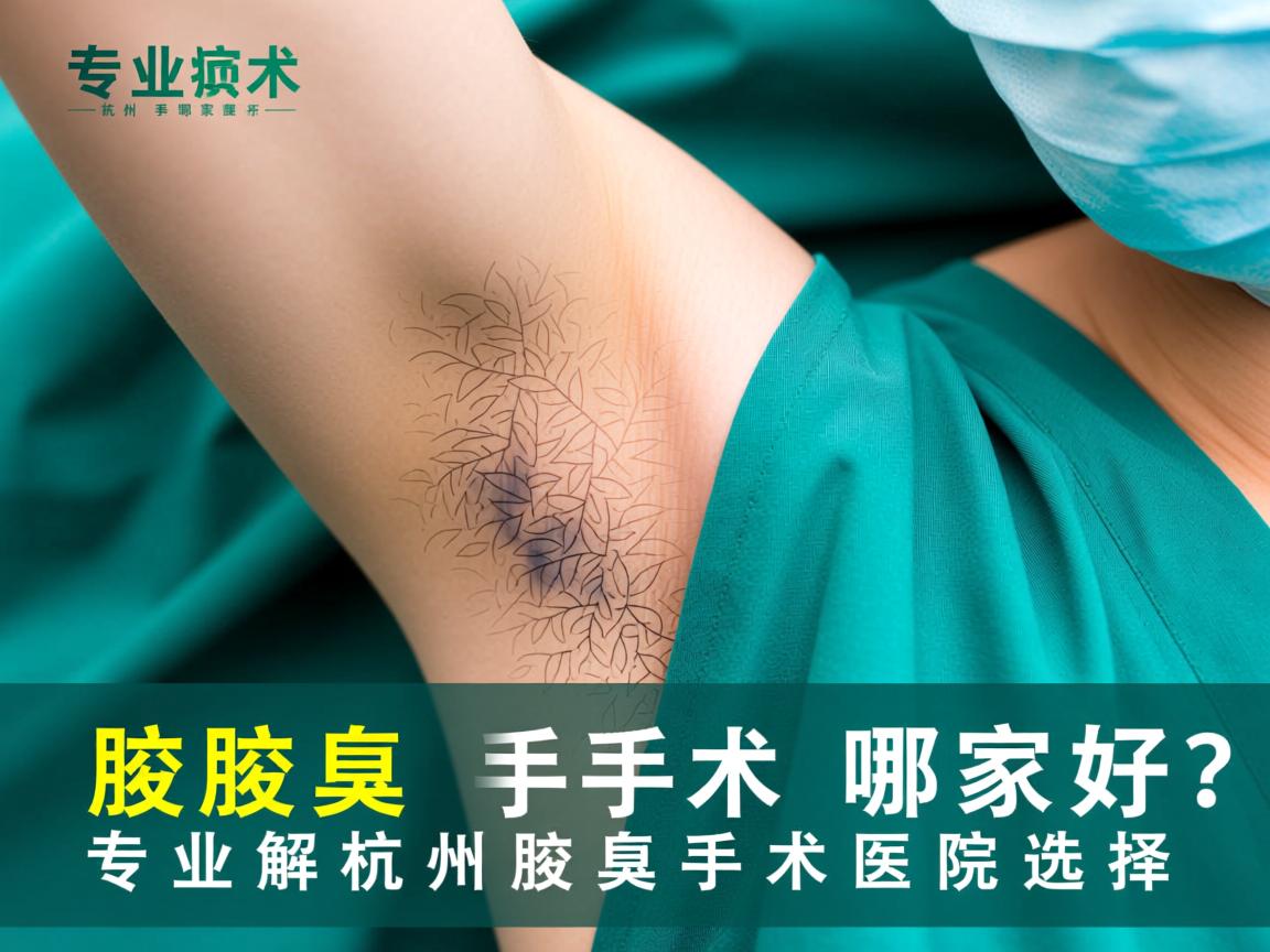 杭州腋臭手术哪家好?专业解析杭州腋臭手术医院选择 杭州腋臭手术哪家好?专业解析杭州腋臭手术医院选择