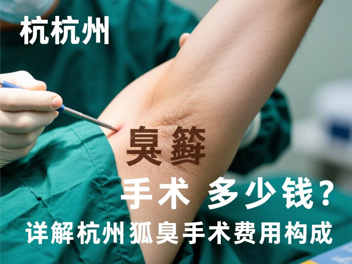 杭州狐臭手术多少钱?详解杭州狐臭手术费用构成 杭州狐臭手术多少钱?详解杭州狐臭手术费用构成