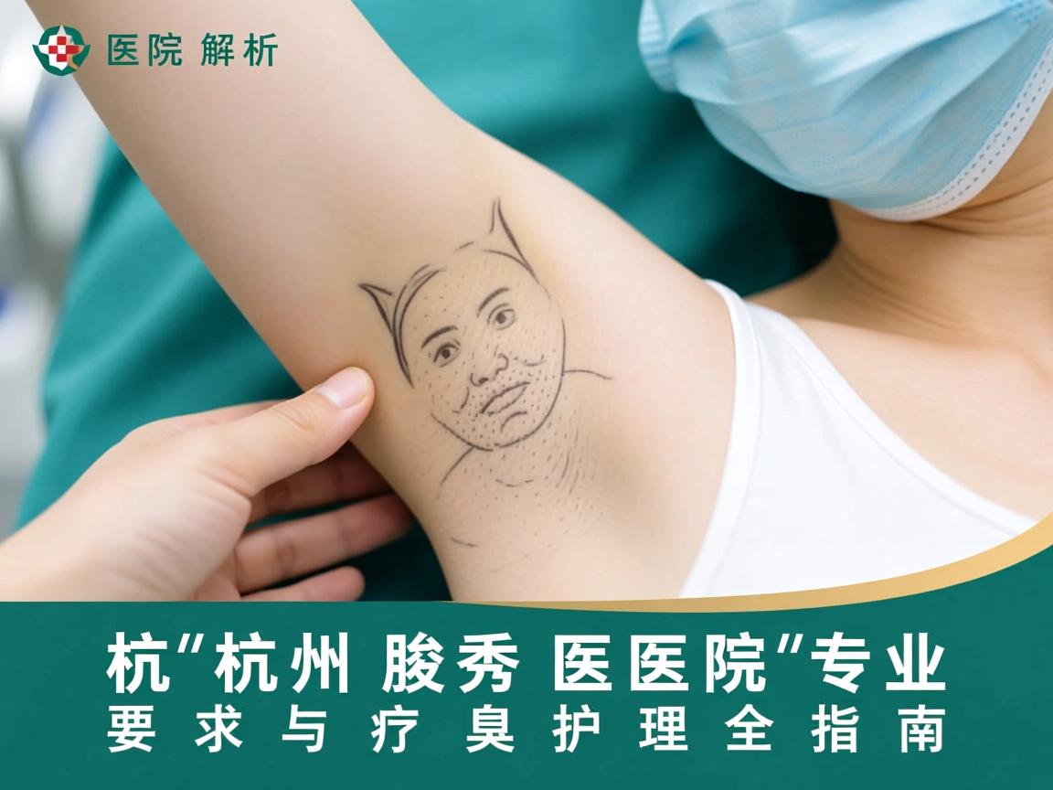 杭州腋秀医院专业解析，腋臭治疗与腋臭护理全指南