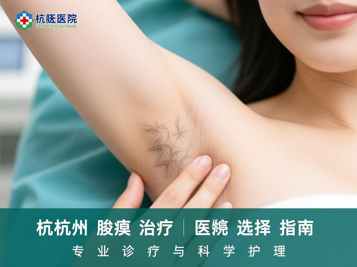 杭州腋臭治疗医院选择指南，专业诊疗与科学护理