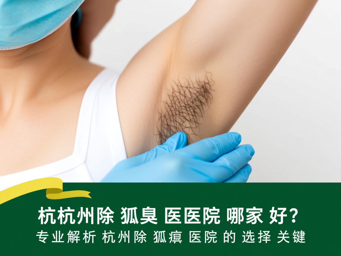 杭州除狐臭医院哪家好？专业解析杭州除狐臭医院的选择关键