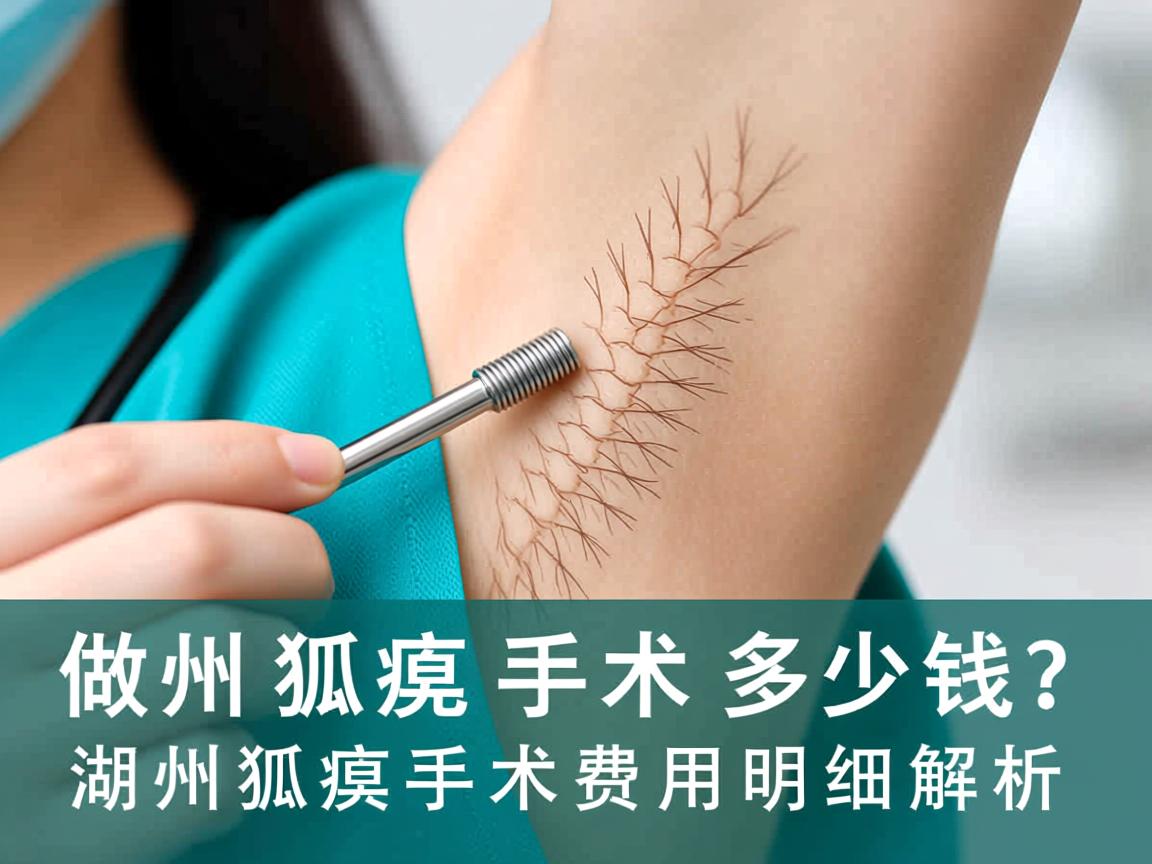 在湖州做狐臭手术多少钱？湖州狐臭手术费用明细解析