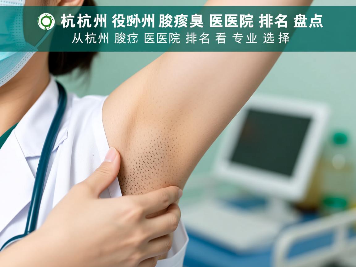 杭州腋臭医院排名盘点，从杭州腋臭医院排名看专业选择