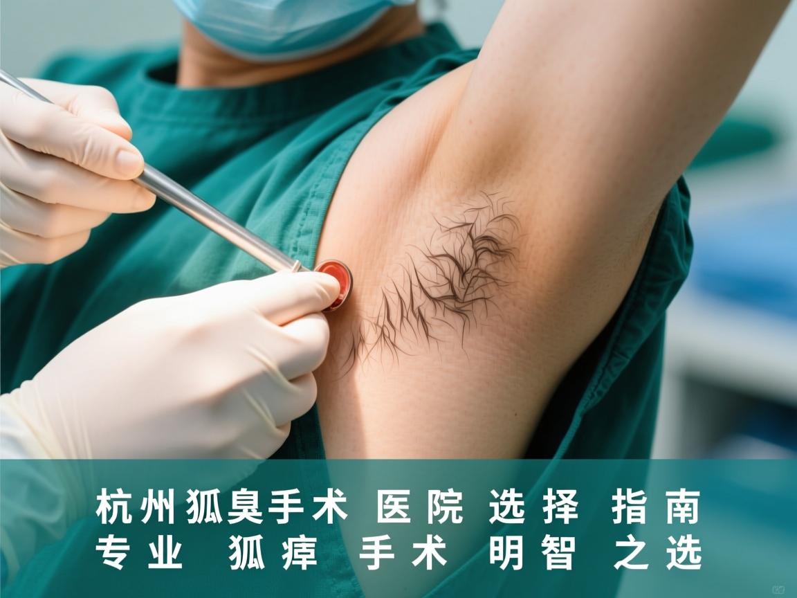 杭州狐臭手术医院选择指南,专业狐臭手术的明智之选 杭州狐臭手术医院选择指南,专业狐臭手术的明智之选