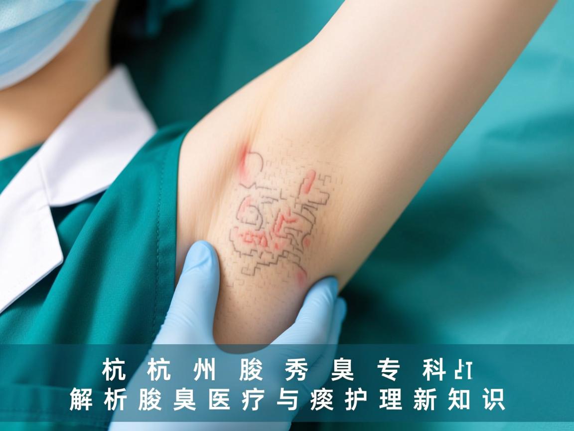 杭州腋秀腋臭专科，专业解析腋臭医疗与腋臭护理新知识