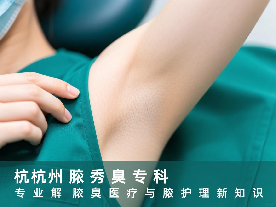 杭州腋秀腋臭专科，专业解析腋臭医疗与腋臭护理新知识