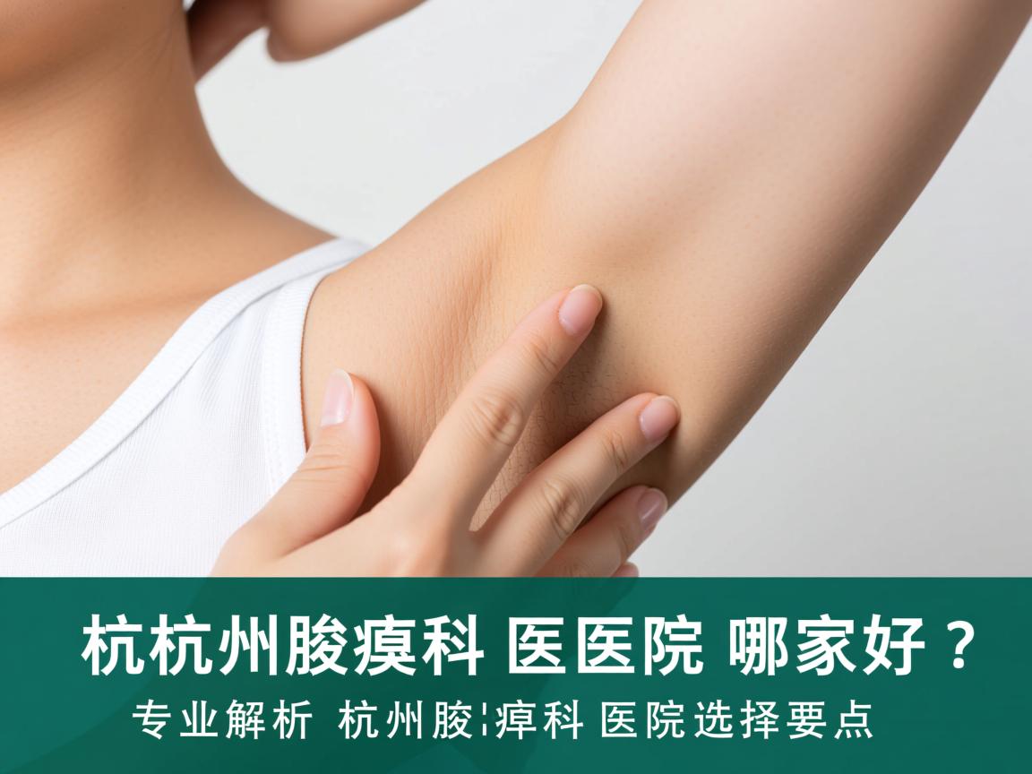 杭州腋臭科医院哪家好？专业解析杭州腋臭科医院的选择要点