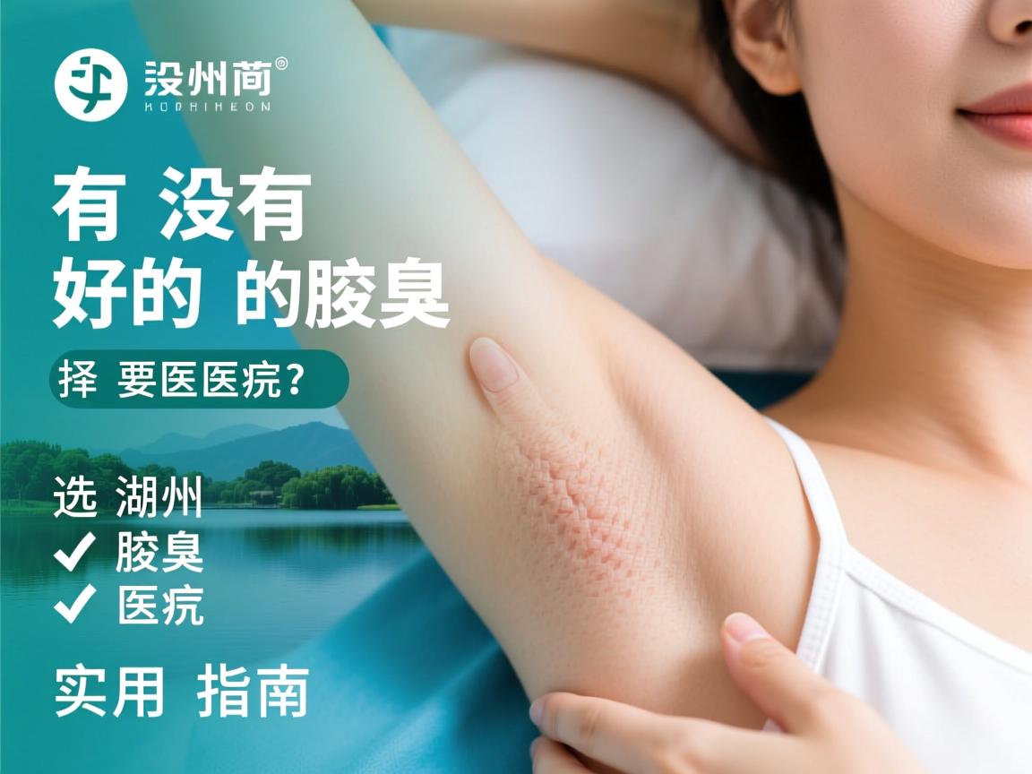 湖州有没有好的腋臭医院？选择湖州腋臭医院的实用指南