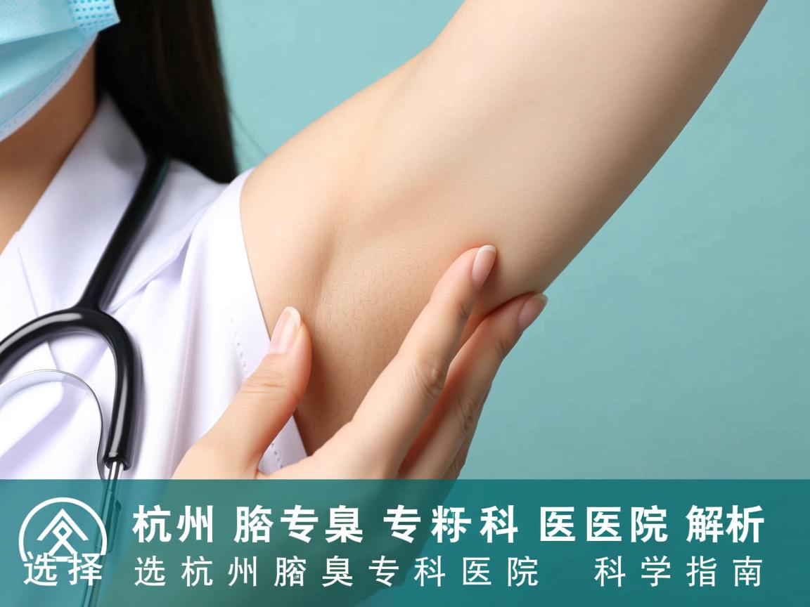 杭州腋臭专科医院解析，选择杭州腋臭专科医院的科学指南