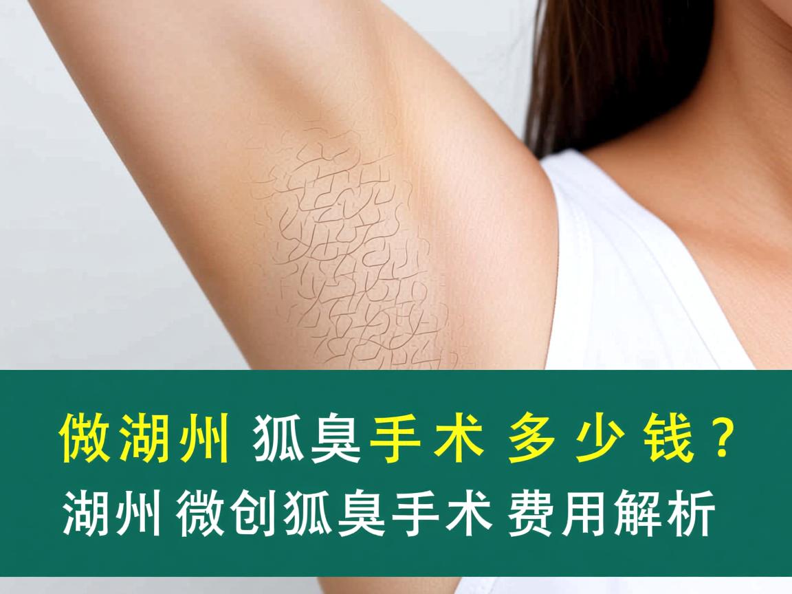 在湖州做微创狐臭手术多少钱？湖州微创狐臭手术费用解析