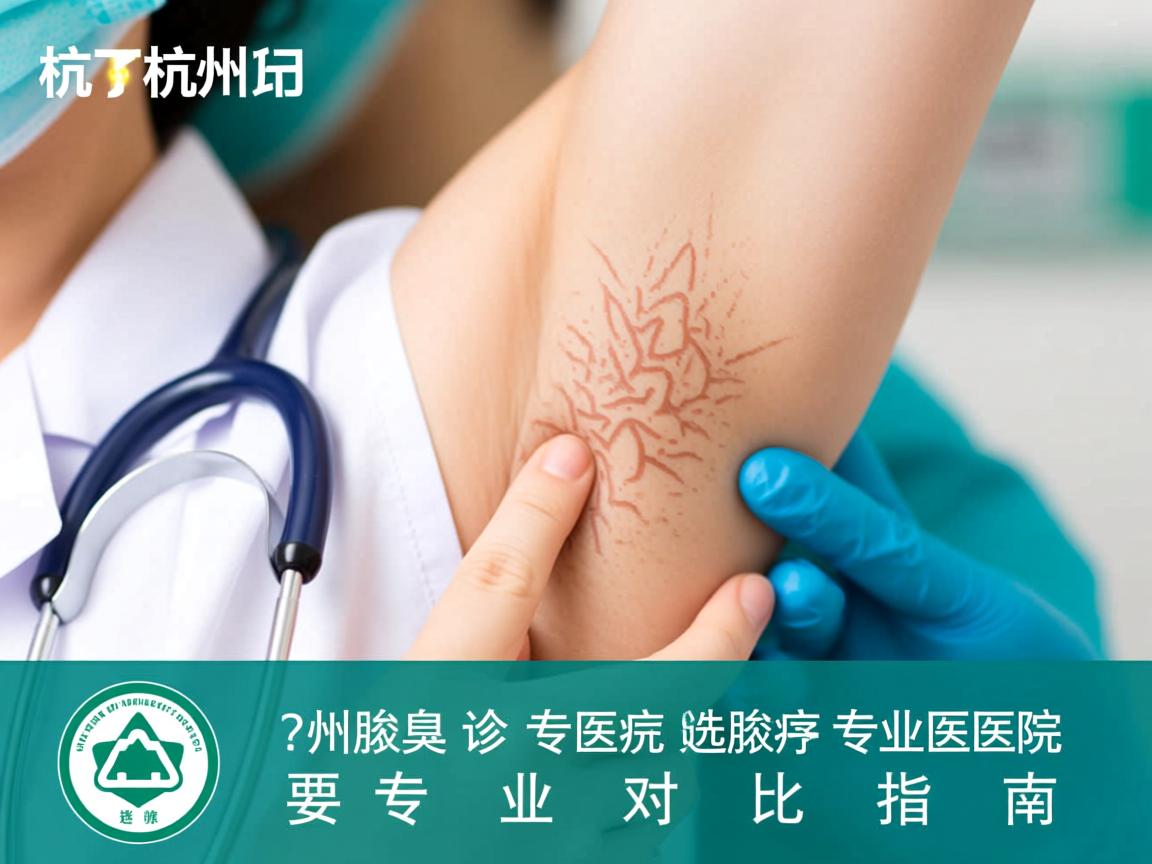 杭州腋臭诊疗医院选择，专业腋臭医院的专业对比指南