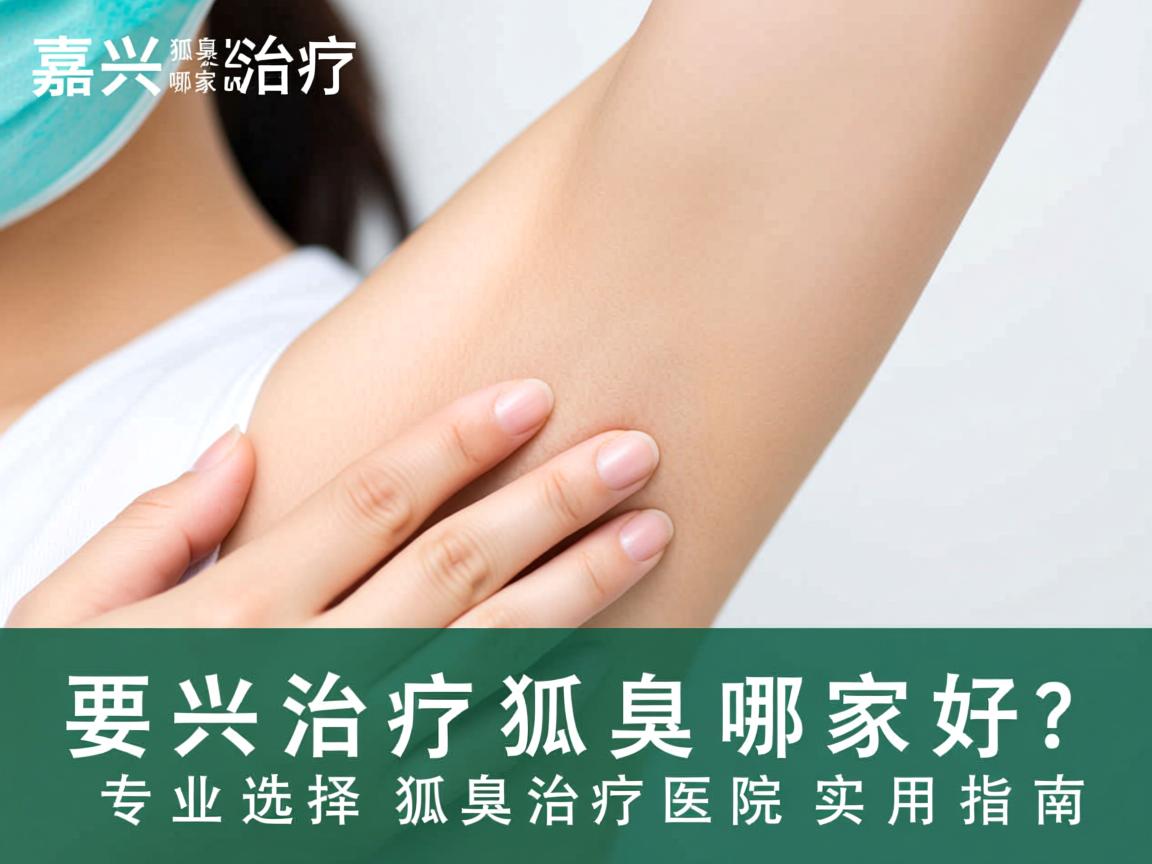 嘉兴治疗狐臭哪家好？专业选择狐臭治疗医院的实用指南