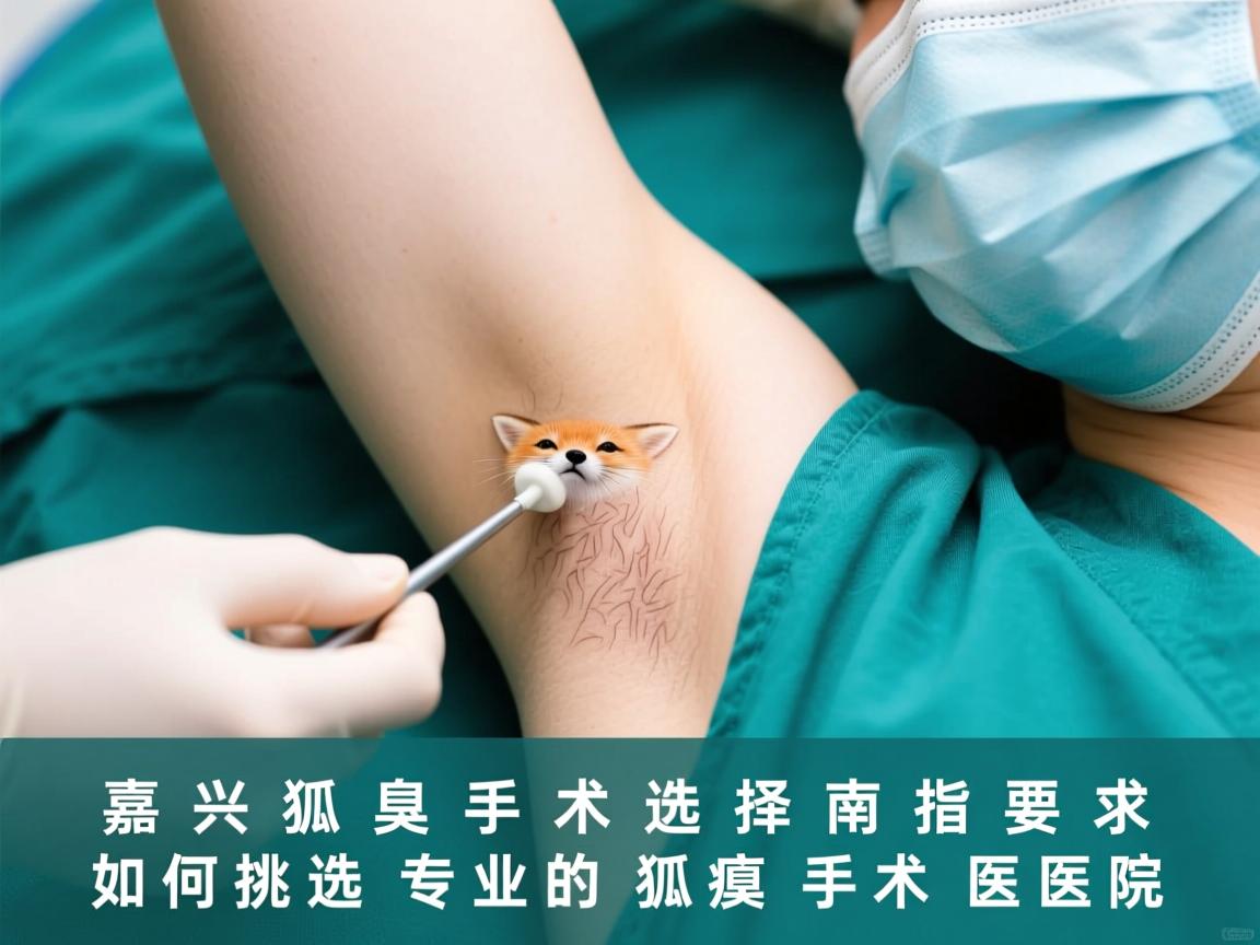 嘉兴狐臭手术选择指南，如何挑选专业的狐臭手术医院
