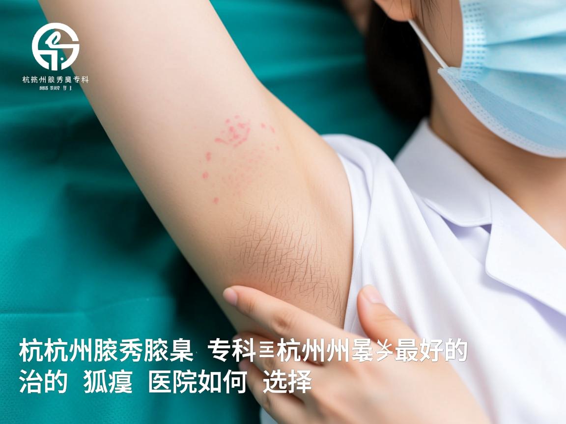 杭州腋秀腋臭专科，解析杭州最好的治狐臭医院如何选择