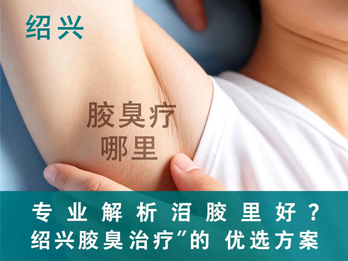 绍兴腋臭治疗哪里好？专业解析绍兴腋臭治疗的优选方案