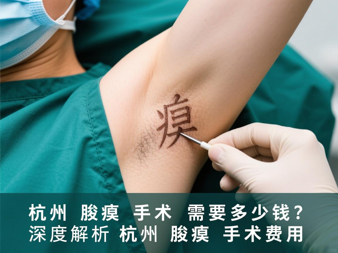 杭州腋臭手术需要多少钱？深度解析杭州腋臭手术费用