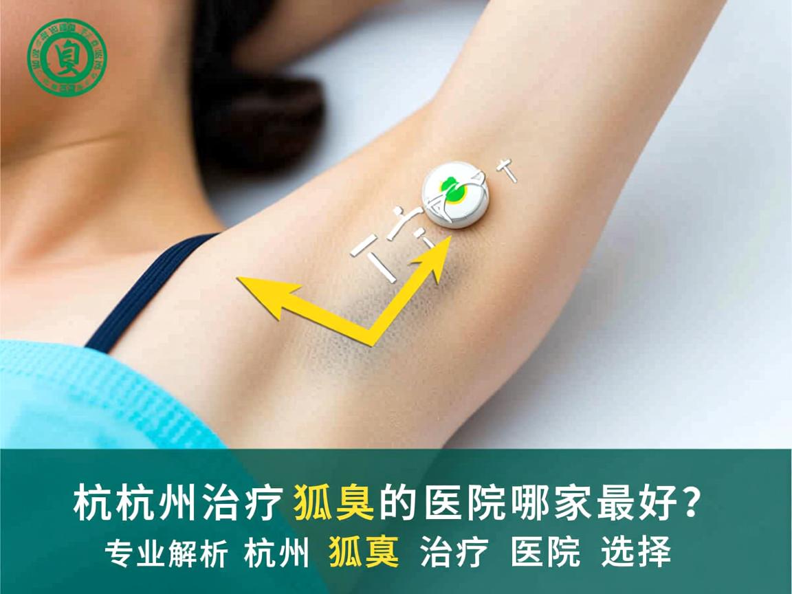杭州治疗狐臭的医院哪家最好？专业解析杭州狐臭治疗医院的选择