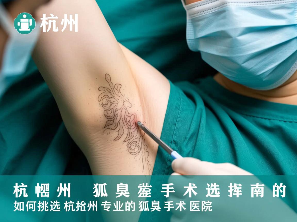 杭州狐臭手术选择指南，如何挑选杭州专业的狐臭手术医院