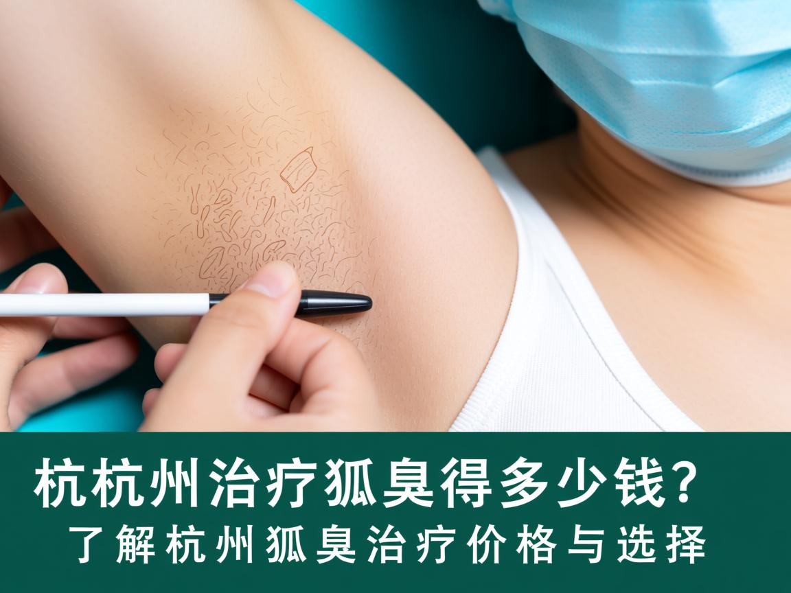杭州治疗狐臭得多少钱?了解杭州狐臭治疗价格与选择 杭州治疗狐臭得多少钱?了解杭州狐臭治疗价格与选择