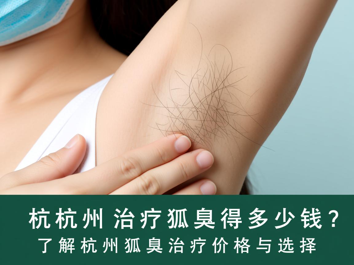 杭州治疗狐臭得多少钱?了解杭州狐臭治疗价格与选择 杭州治疗狐臭得多少钱?了解杭州狐臭治疗价格与选择