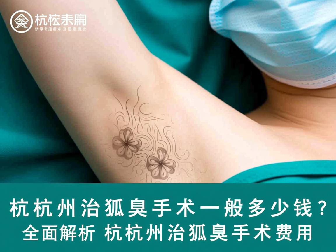 杭州治狐臭手术一般多少钱？全面解析杭州治狐臭手术费用
