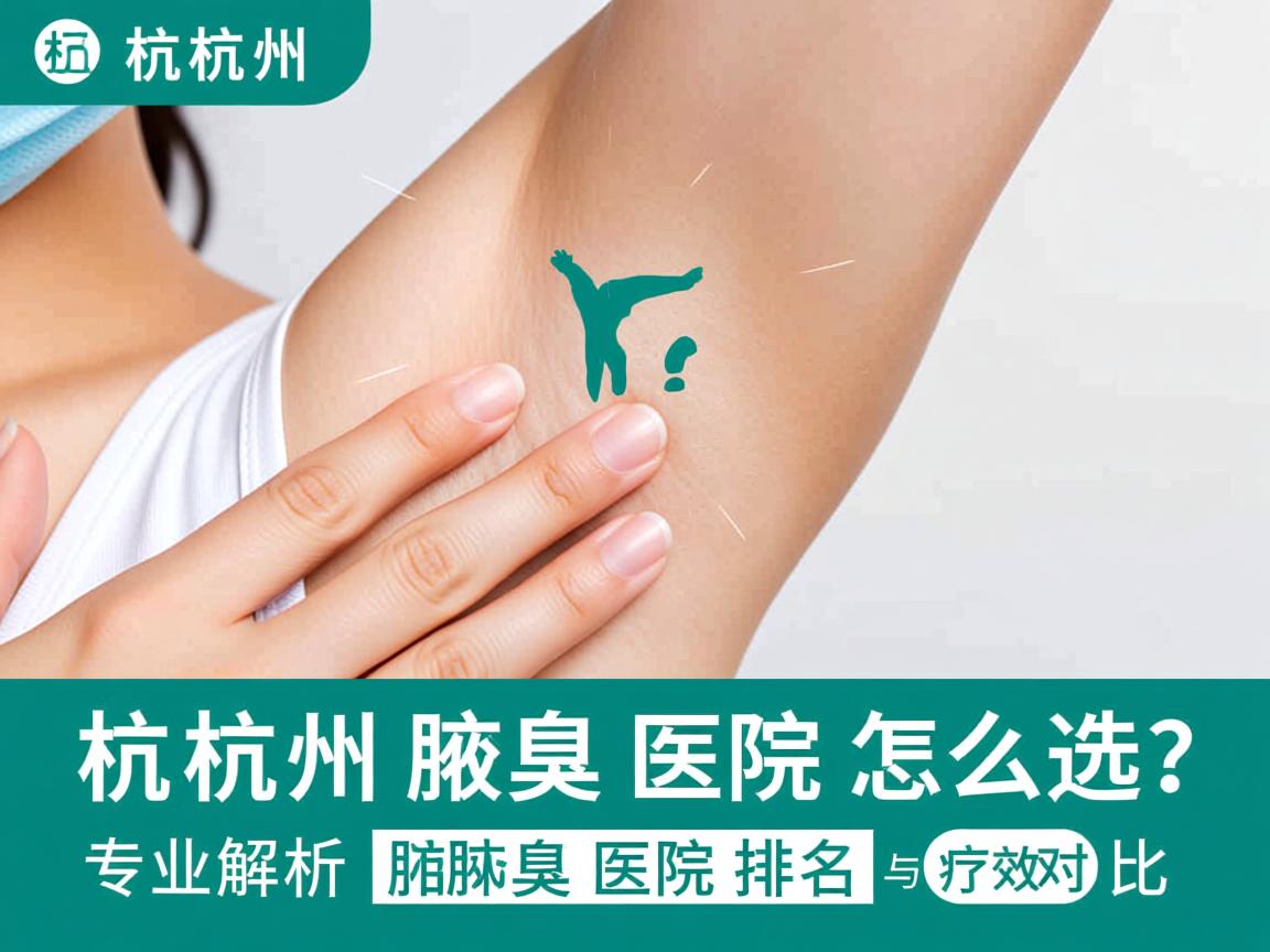 杭州腋臭医院怎么选？专业解析杭州腋臭医院排名与疗效对比