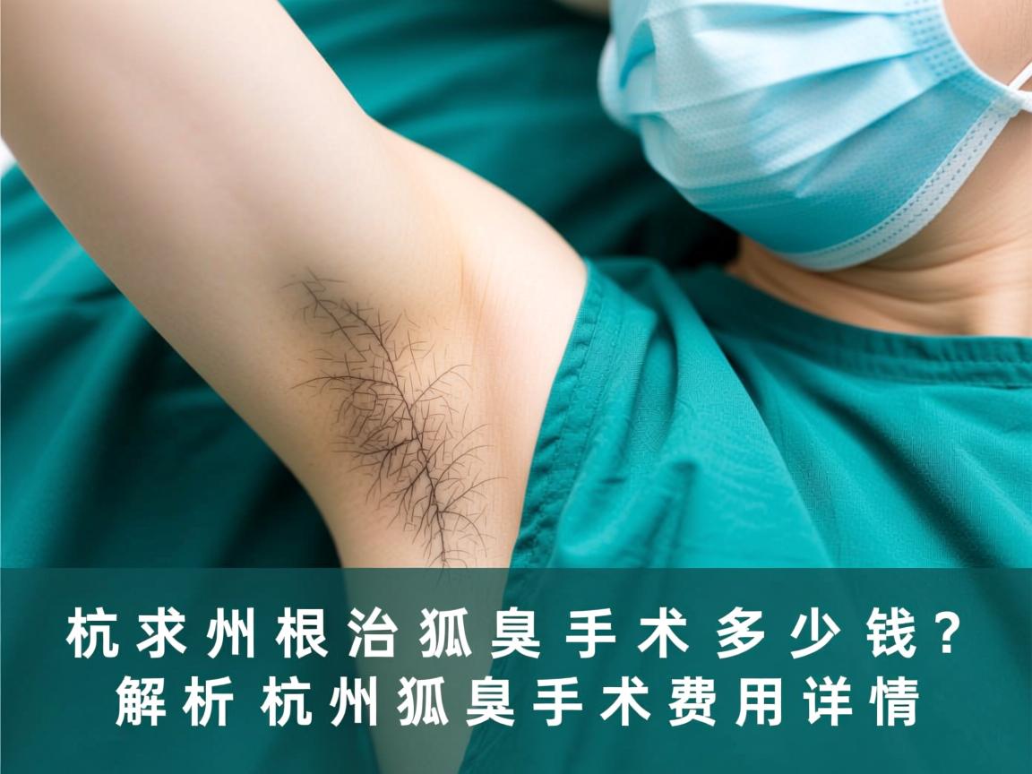 杭州根治狐臭手术多少钱?解析杭州狐臭手术费用详情 杭州根治狐臭手术多少钱?解析杭州狐臭手术费用详情