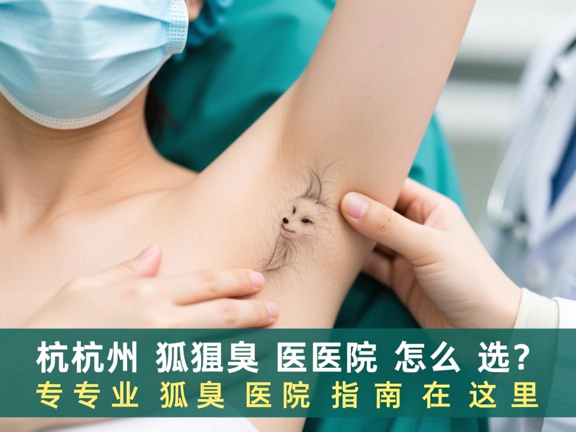 杭州狐臭医院怎么选？专业狐臭医院指南在这里