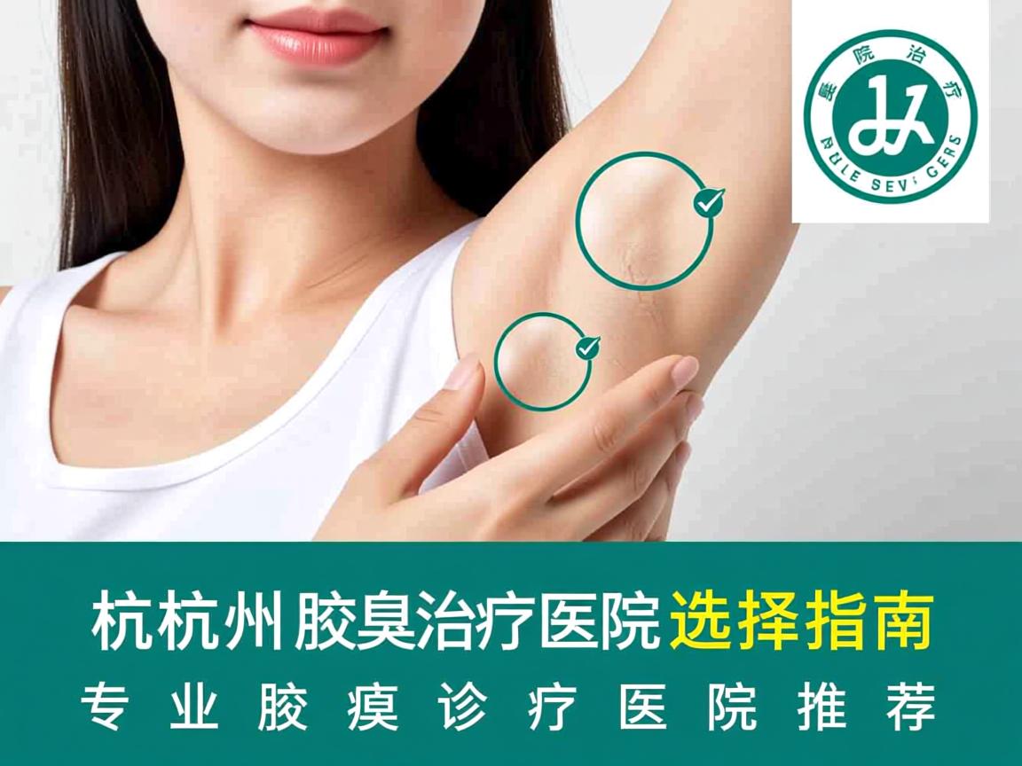 杭州腋臭治疗医院选择指南，专业腋臭诊疗医院推荐