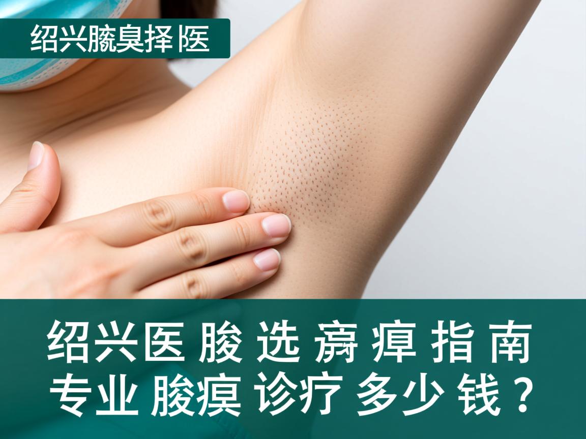 绍兴腋臭医院选择指南，专业腋臭诊疗多少钱？