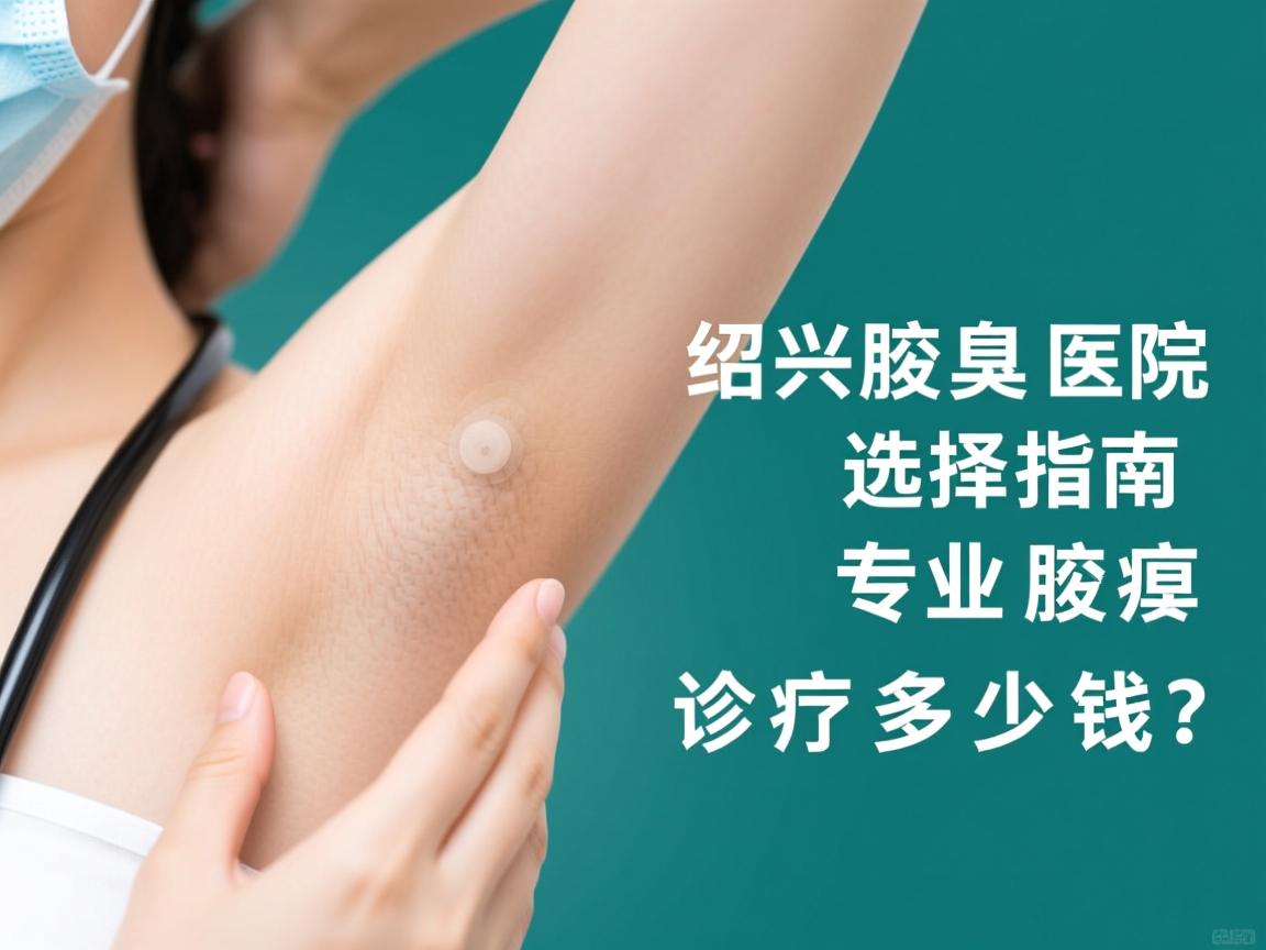 绍兴腋臭医院选择指南，专业腋臭诊疗多少钱？
