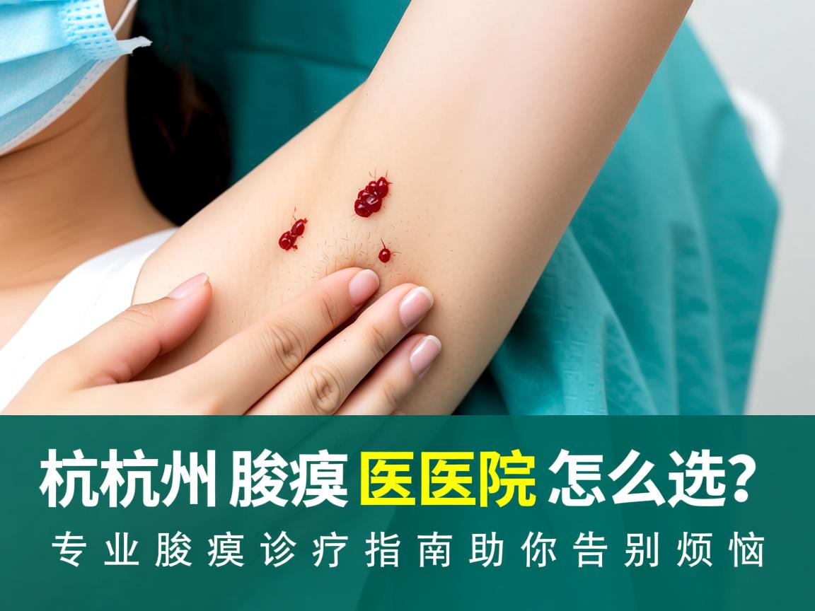杭州腋臭医院怎么选？专业腋臭诊疗指南助你告别烦恼