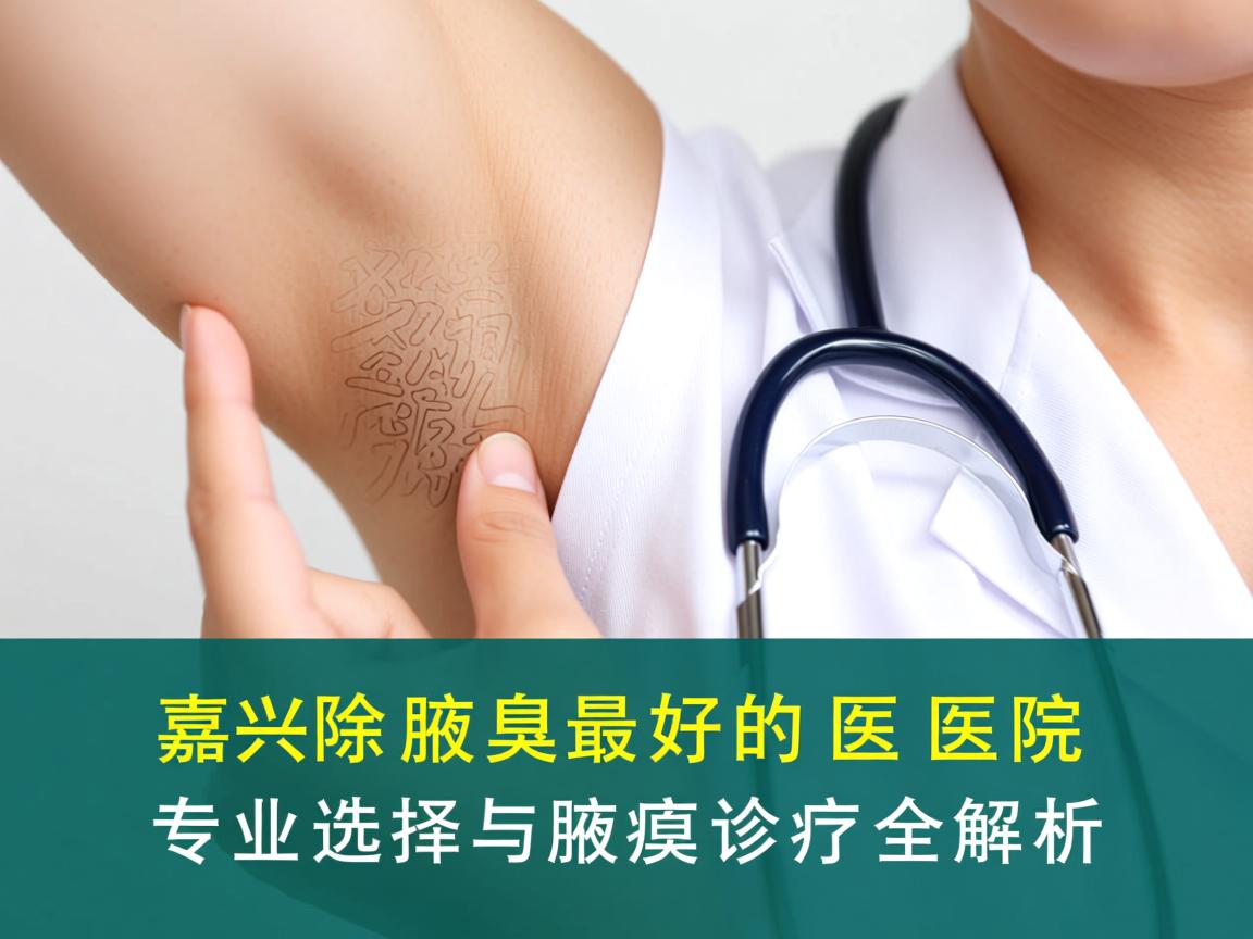嘉兴除腋臭最好的医院,专业选择与腋臭诊疗全解析 嘉兴除腋臭最好的医院,专业选择与腋臭诊疗全解析