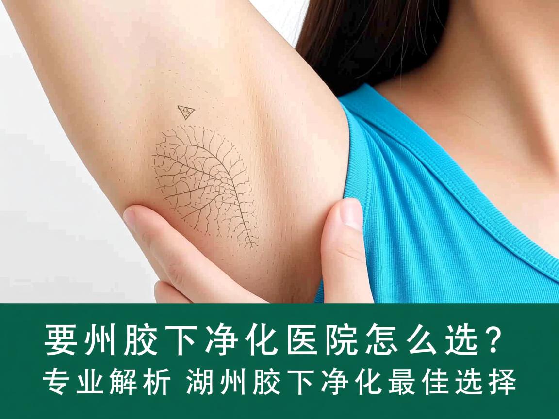 湖州腋下净化医院怎么选？专业解析湖州腋下净化最佳选择