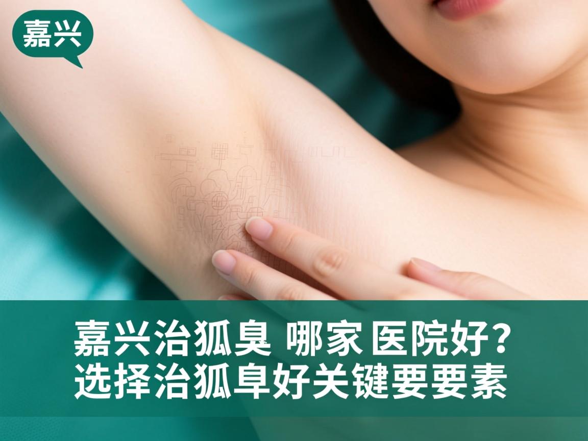 嘉兴治狐臭哪家医院好？选择治狐臭医院好的关键要素