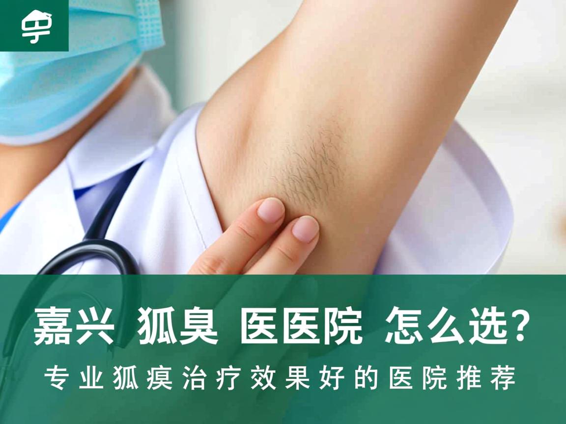 嘉兴狐臭医院怎么选？专业狐臭治疗效果好的医院推荐