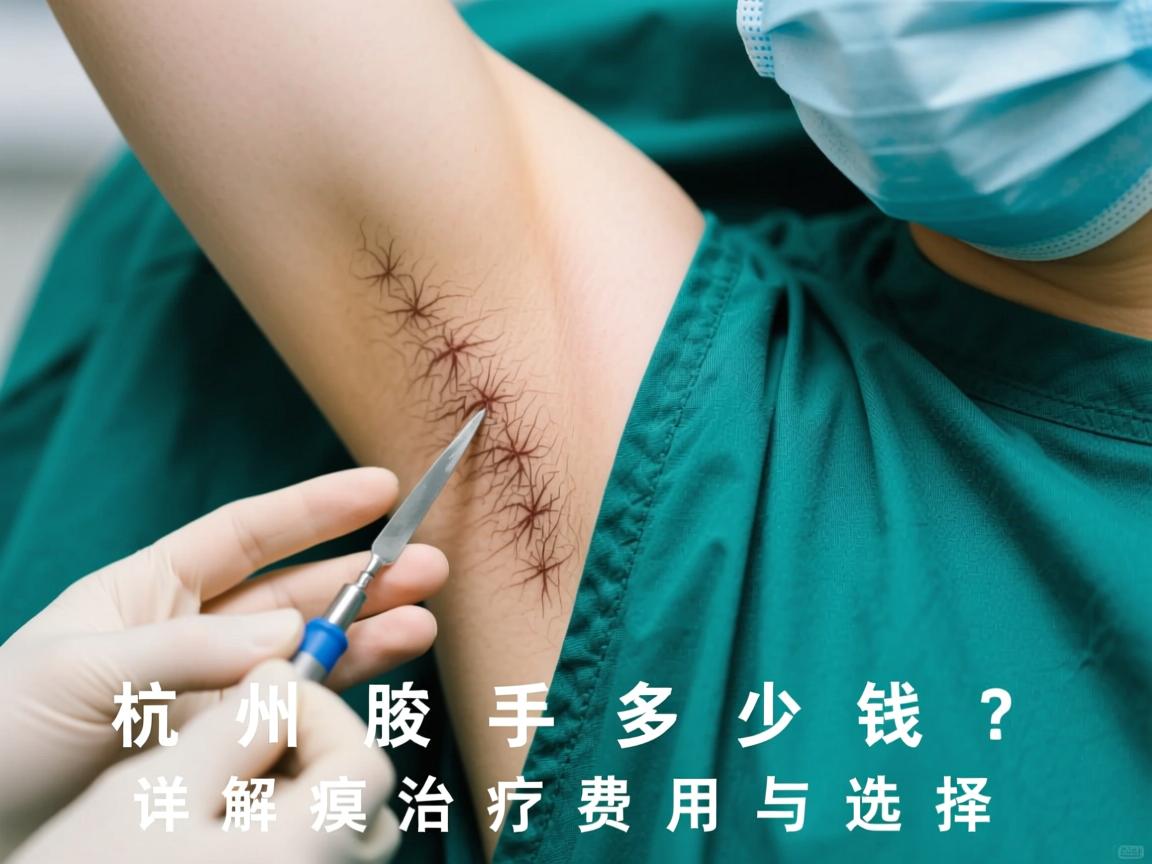 杭州腋臭手术多少钱？详解腋臭治疗费用与选择