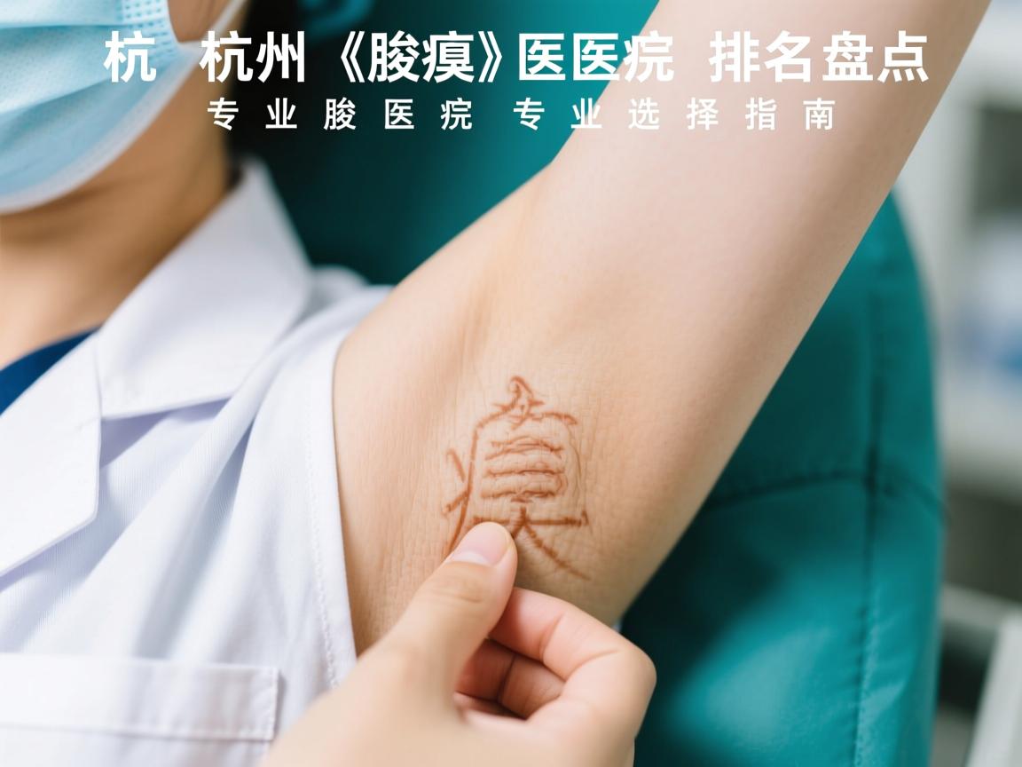 杭州腋臭医院排名盘点，专业腋臭医院的专业选择指南