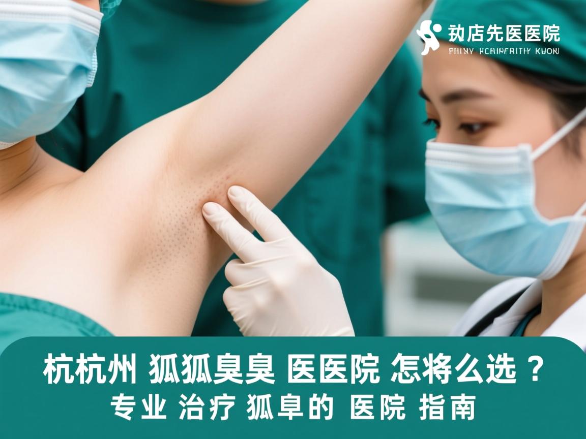 杭州狐臭医院怎么选？专业治疗狐臭的医院指南