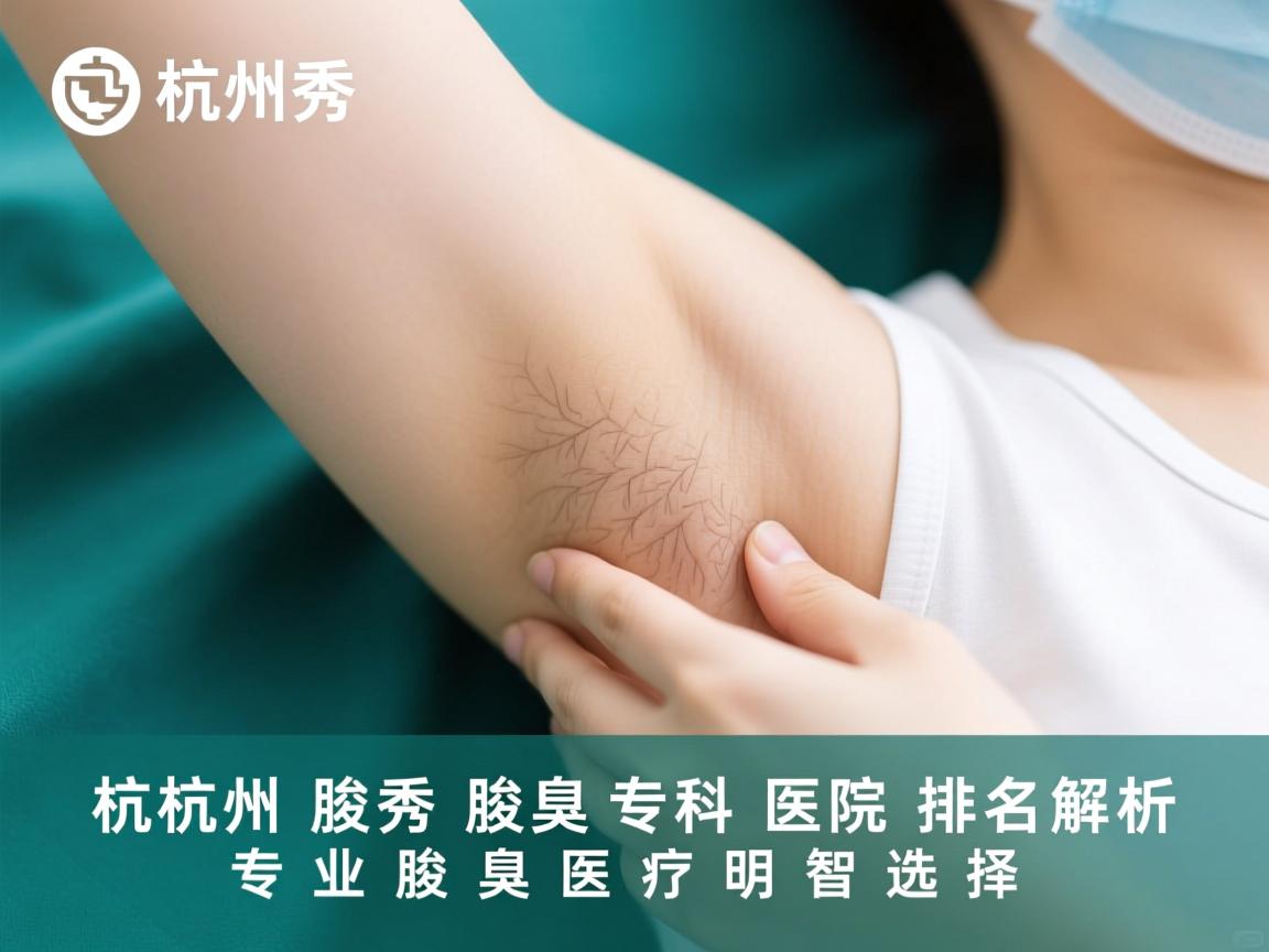 杭州腋秀腋臭专科医院排名解析，专业腋臭医疗的明智选择