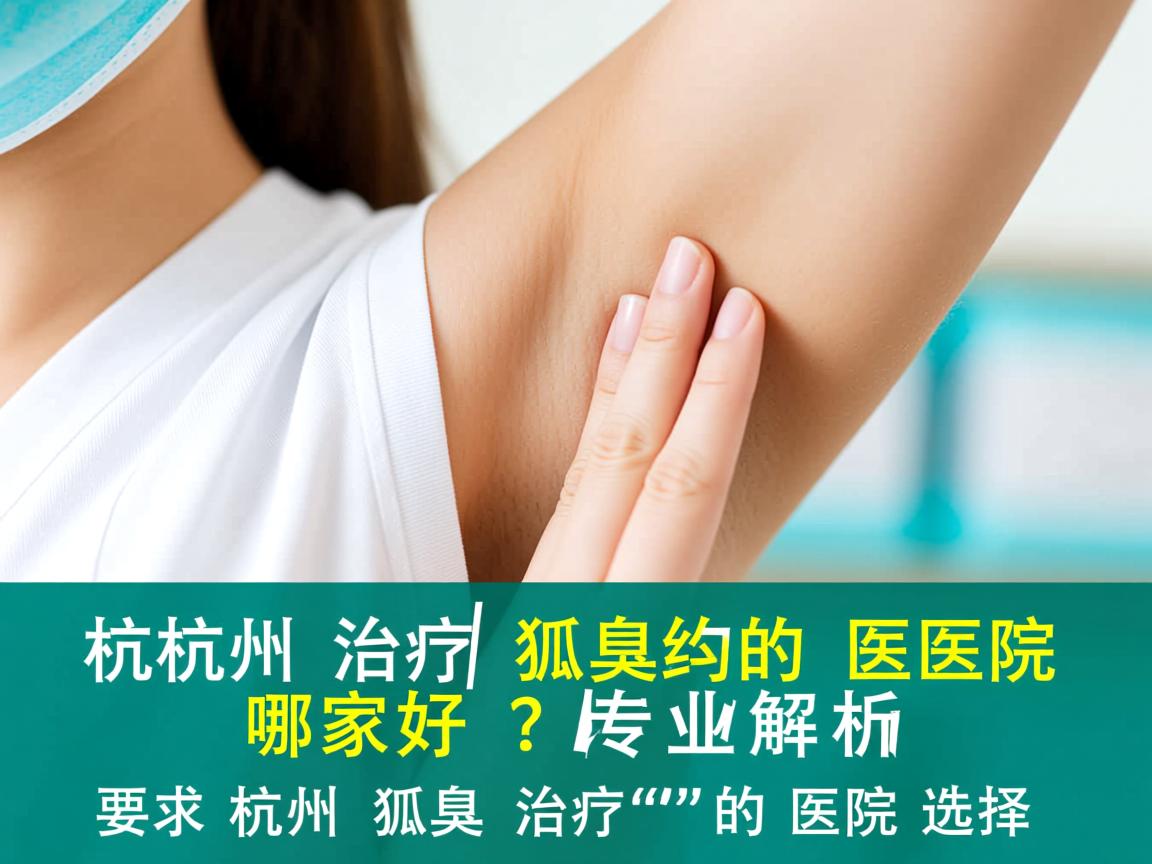 杭州治疗狐臭的医院哪家好?专业解析杭州狐臭治疗的医院选择 杭州治疗狐臭的医院哪家好?专业解析杭州狐臭治疗的医院选择