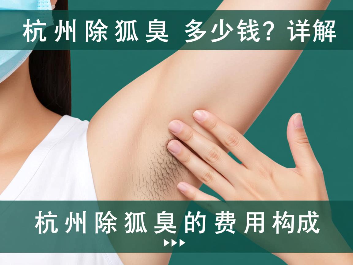 杭州除狐臭多少钱？详解杭州除狐臭的费用构成