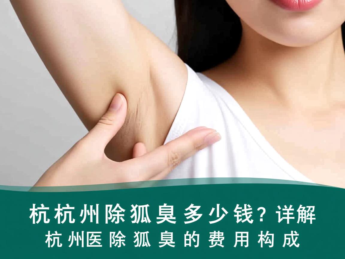 杭州除狐臭多少钱？详解杭州除狐臭的费用构成