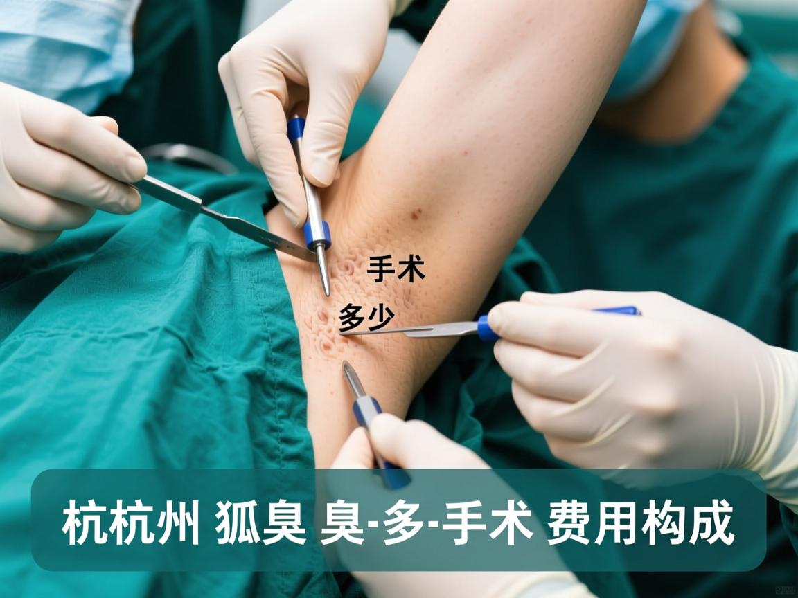 杭州狐臭手术多少钱，详解杭州狐臭手术费用构成