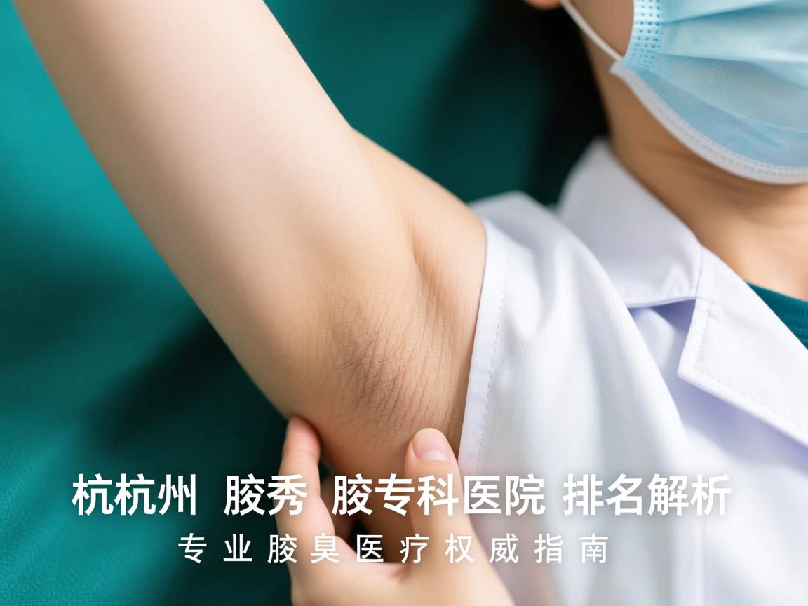 杭州腋秀腋臭专科医院排名解析，专业腋臭医疗的权威指南